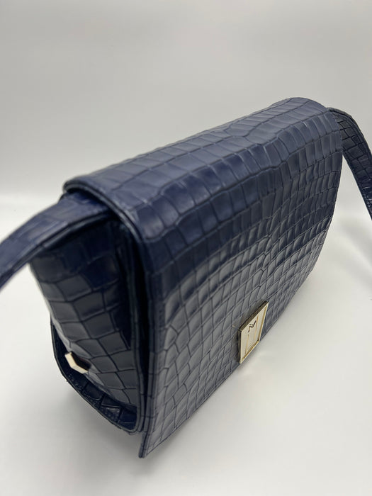 Denim Croc Maat Bag