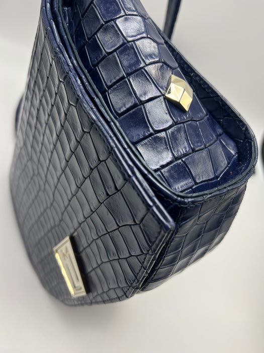 Denim Croc Maat Bag